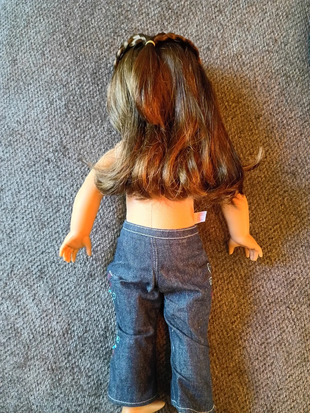 Vintage American Girl Pleasant Company Retired Just Like You 19 Doll Green Eyes